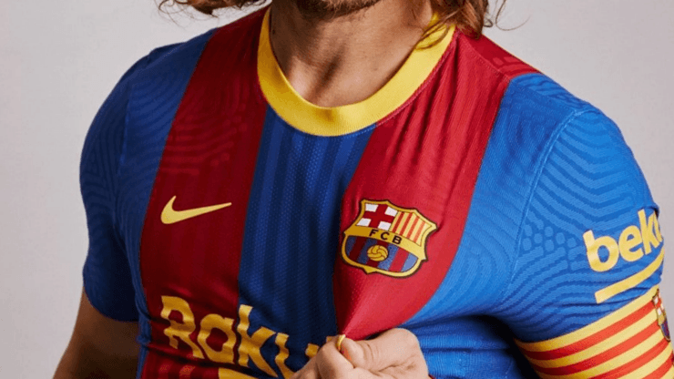 Oficial: Barcelona presentó la camiseta que usará ante Real Madrid en El Clásico