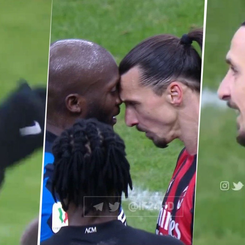 Lukaku vs. Ibrahimovic: la pelea que paró el Inter-Milan