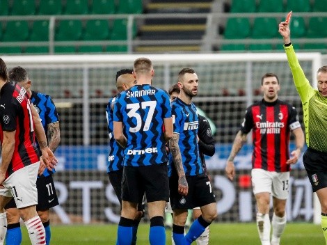 Video: ¡Ibrahimovic vio la tarjeta roja en Inter-Milan!