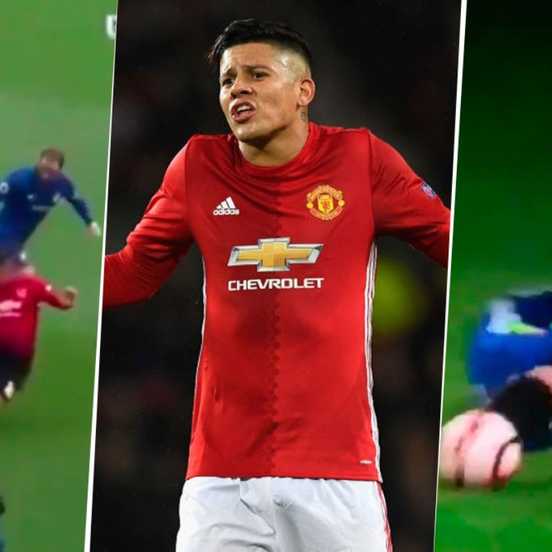 El video viral de Marcos Rojo: si juega así en Boca, lo van a amar