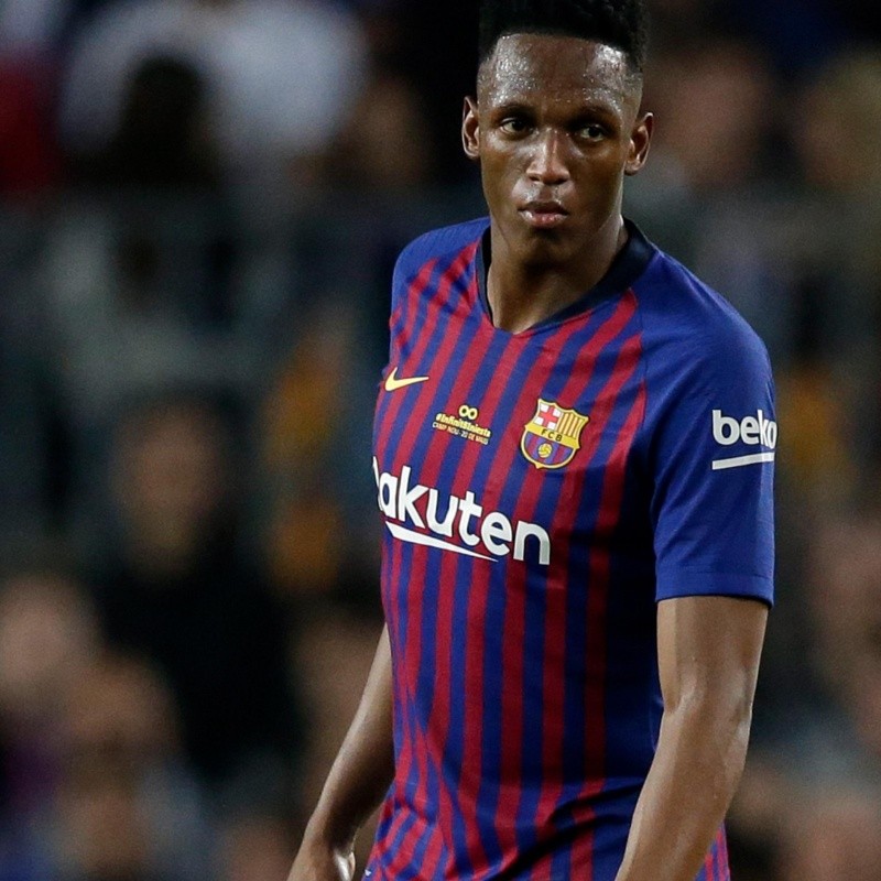 Yerry Mina explicó las razones por las que no jugó mucho en el Barcelona