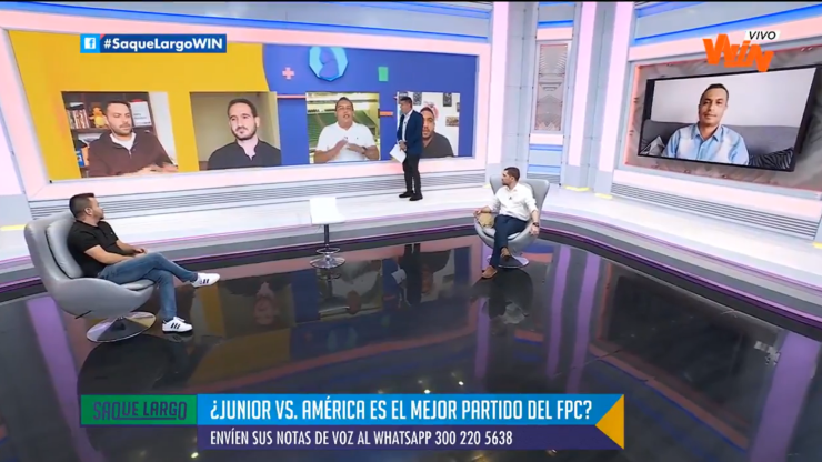 "La paternidad de América sobre Junior se acaba mañana": dicen en Saque Largo