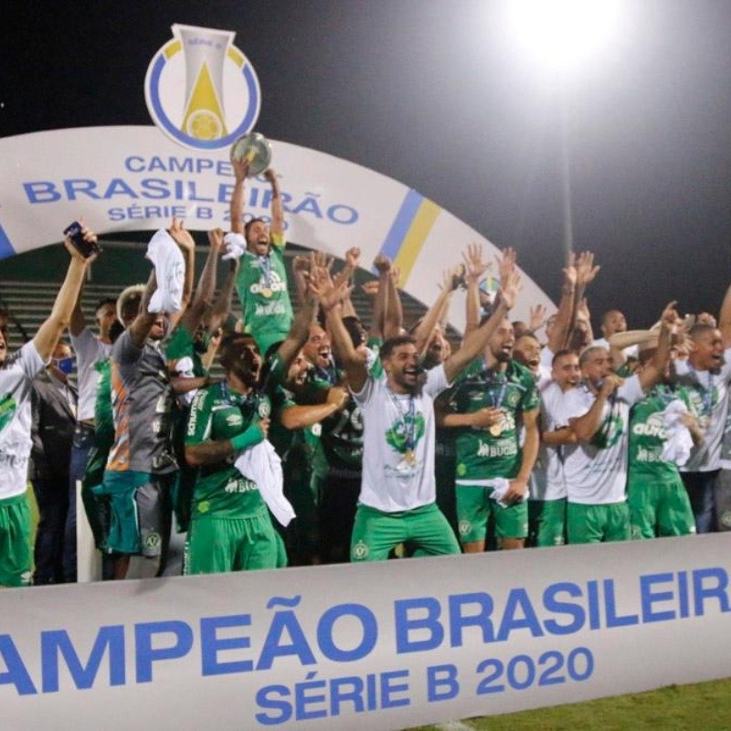 Lloramos de la alegría: Chapecoense es campeón de la Serie B en Brasil