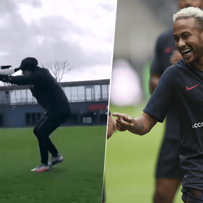 Locura total: Neymar tiró un caño y Pochettino reaccionó como cualquiera de nosotros