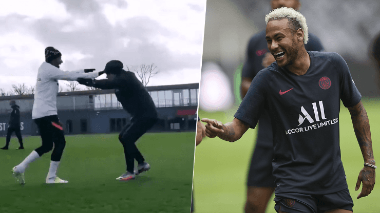 Locura total: Neymar tiró un caño y Pochettino reaccionó como cualquiera de nosotros