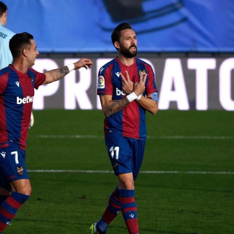 ¡Levante se lo dio vuelta al Real Madrid y ganó 2-1 en el di Stéfano!