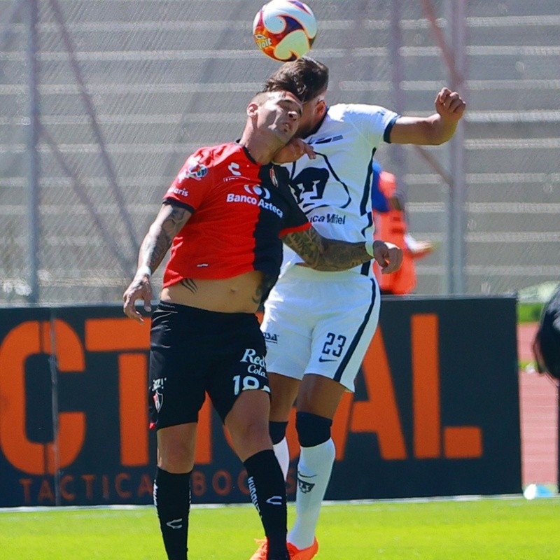 Se repartieron puntajes: Pumas y Atlas no se sacaron ventajas