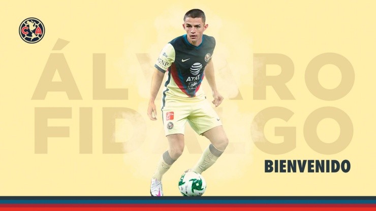 Álvaro Fidalgo jugará con el América en la Liga MX