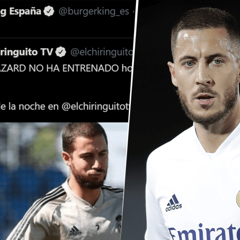 Solo le faltaba esto: Burger King se burló de Hazard en Twitter