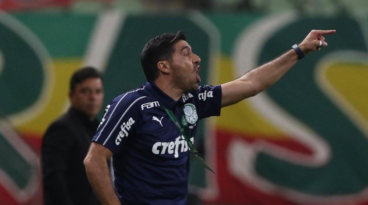 Abel Ferreira vem recebendo sondagens de clubes da Europa. Foto: César Greco/Palmeiras