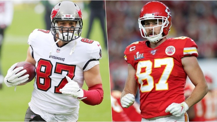 NFL Super Bowl LV: el duelo entre Rob Gronkowski y Travis Kelce en el ala  cerrada