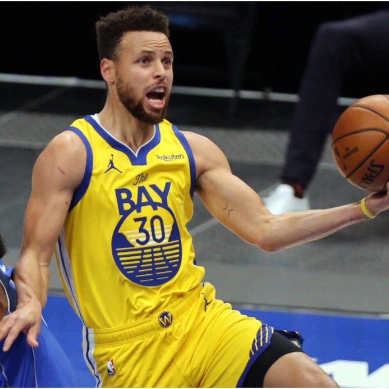 Curry le ganó el duelo personal a Doncic y también el partido