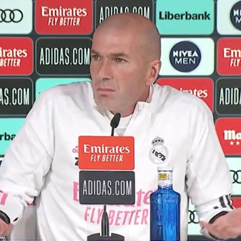 Zidane se volvió loco en la rueda de prensa: "¿Me estás hablando en serio?"