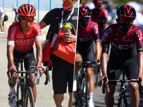Nairo Quintana le envió un mensaje a Egan Bernal, previo al Giro de Italia