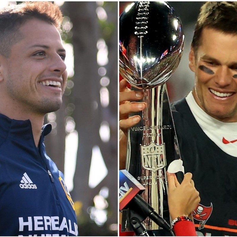 Chicharito Hernández llenó de elogios a Tom Brady tras ganar el Super Bowl