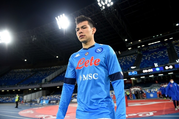 Chucky Lozano en Napoli