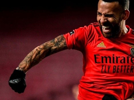 Video: Otamendi detonó el arco rival y marcó su primer gol en Benfica