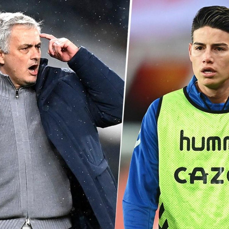 Los elogios de José Mourinho a James: "Es un grandísimo jugador"