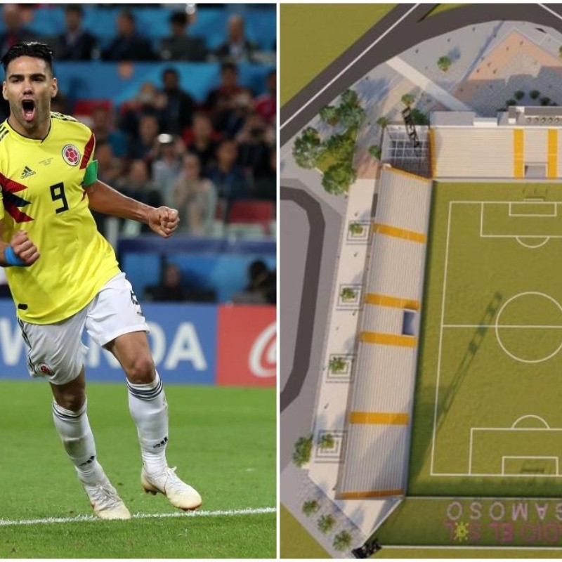 Qué honor 'Tigre': estadio en Boyacá llevará el nombre de Radamel Falcao García