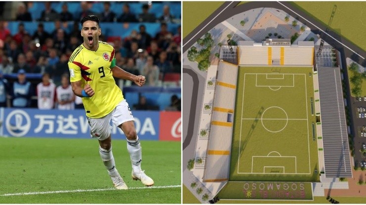 Qué honor 'Tigre': estadio en Boyacá llevará el nombre de Radamel Falcao García