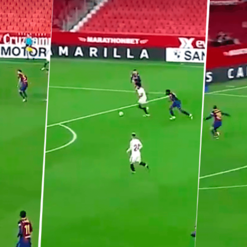 El golazo de Koundé al Barcelona con Sevilla: ¡y eso que juega de defensor!