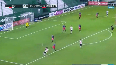 Video: Angileri la agarró de aire y metió su primer gol(azo) en River