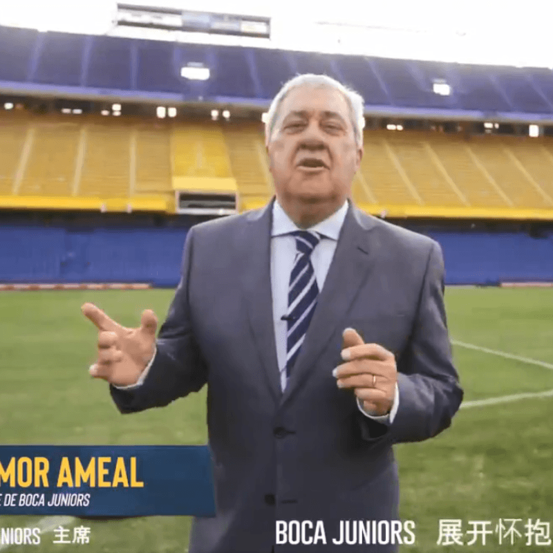 Ameal hablando en chino: Boca subió el mejor video del año