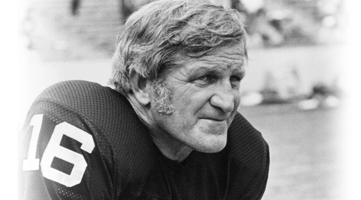 George Blanda of the Oakland Raiders in 1970. (Raiders)