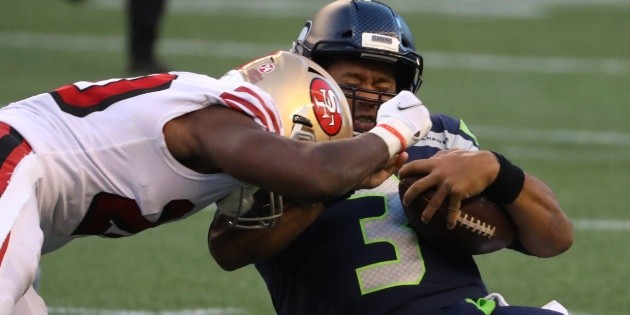 NFL Russell Wilson would leave the Seattle Seahawks for the Washington Colts or 49ers