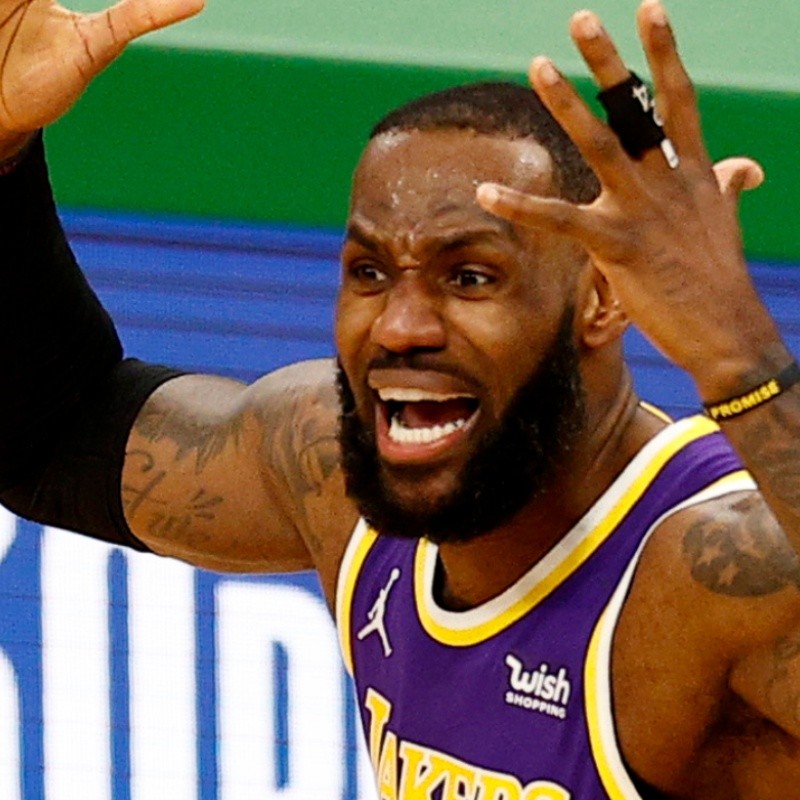 ¿Alcanzará a llegar al juego? LeBron James explotó contra el tráfico de LA