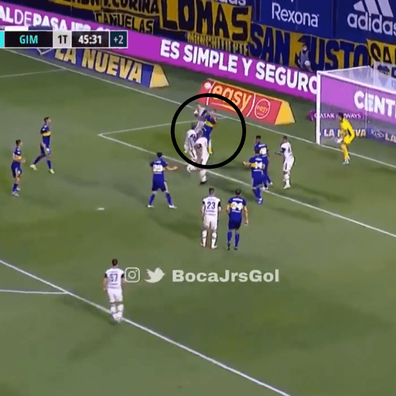 Video: cuando se iba el primer tiempo, Boca durmió y Guiffrey lo empató para Gimnasia