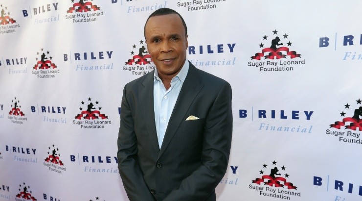 Sugar Ray Leonard attends 2016 Charity Boxing Night. (Getty)