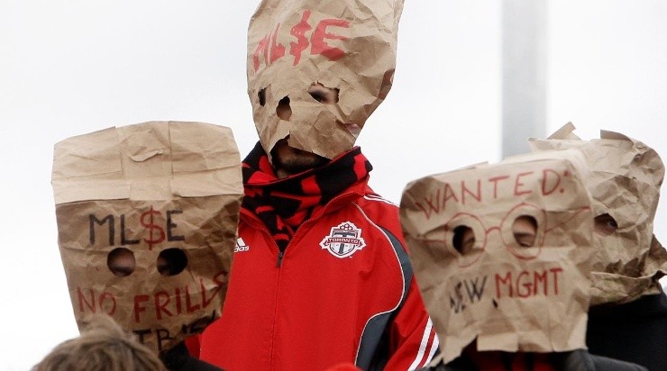 Toronto FC fans during 2012. (Getty)