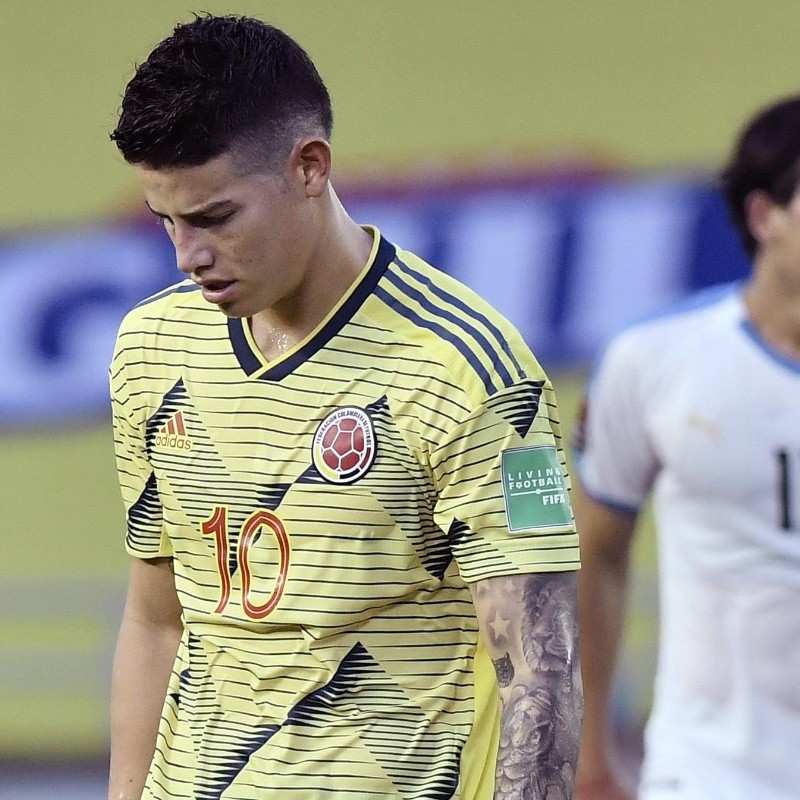 James y otros 5 jugadores que no convocaría Reinaldo Rueda a la Selección