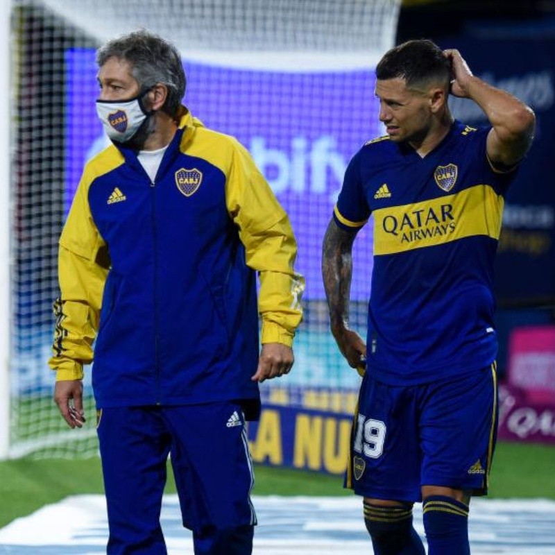 Zárate calmó a los hinchas de Boca con un mensaje en Instagram: "Ya estoy sin dolor"