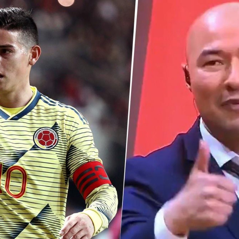 Crudísima declaración del 'Patrón': "James no está para jugar en la Selección"