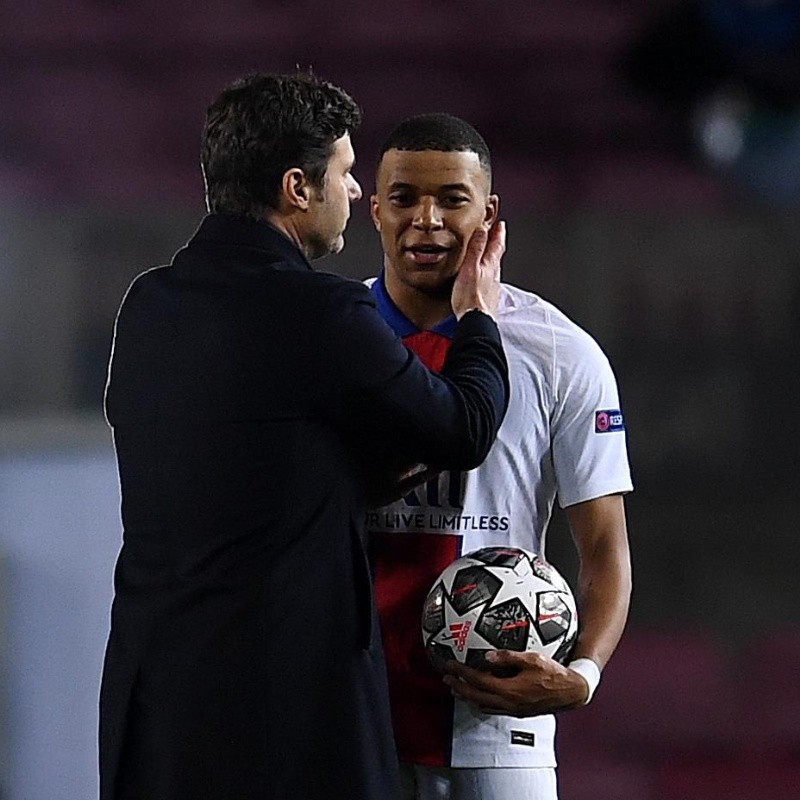 Lo tenía planeado: Pochettino reveló qué le dijo Mbappé antes del partido