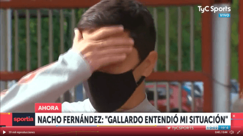 Nos partió el alma: Nacho Fernández se acordó de Maradona y rompió en llanto