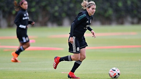 Alicia Cervantes vería acción con la selección mexicana femenil este sábado en el Estadio Azteca