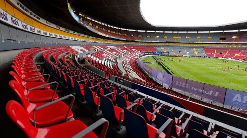 El Estadio Jalisco, por ahora sin aficionados de Atlas.