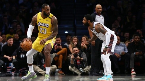 LeBron James y Kyrie Irving (Foto: Getty)