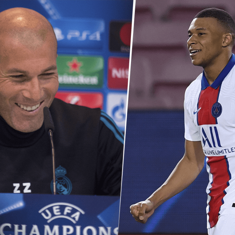 Zidane quedó fascinado con Mbappé: "Lo que hizo el martes fue maravilloso"