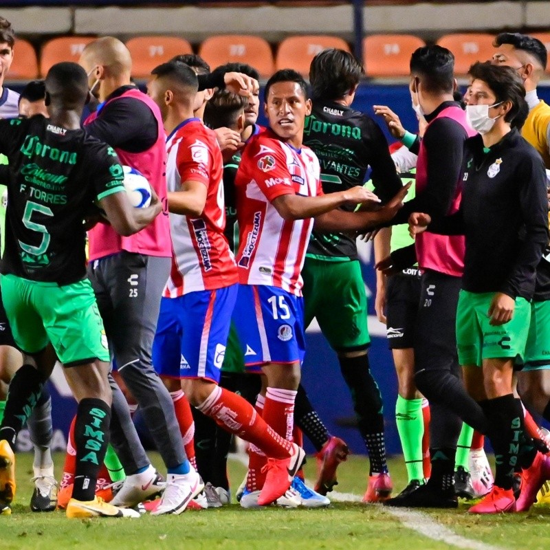 La cronología de la denuncia de racismo en San Luis vs. Santos