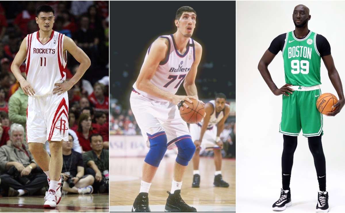 Tallest NBA player (ever): world record set by Gheorghe Muresan