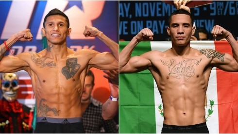 Miguel Berchelt and Oscar Valdez are ready to clash in a very entertaining fight. (Getty)