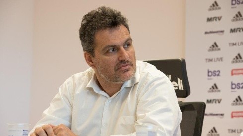 Diretoria negociação contratação de joia uruguaia. Foto: Alexandre Vidal / Flamengo