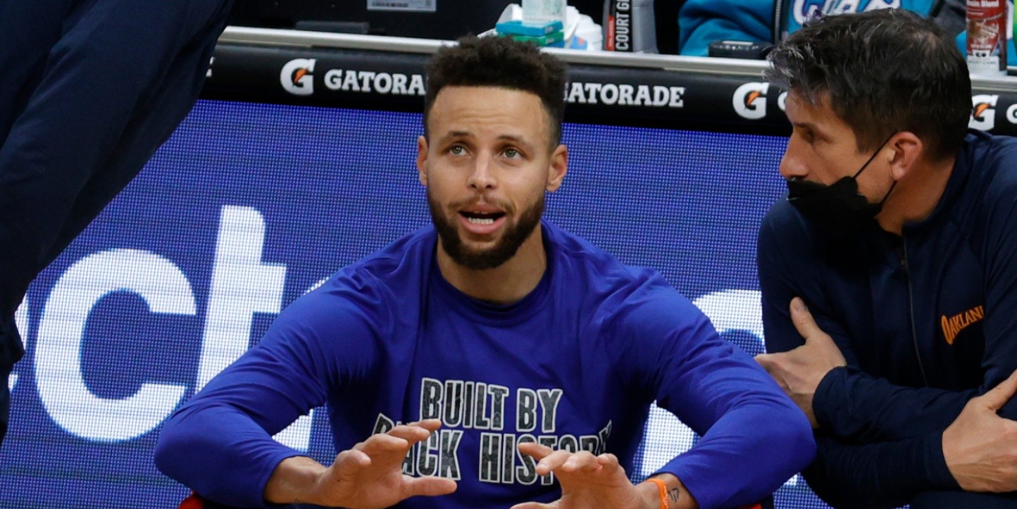 NBA Stephen Curry abandonó el juego Golden State Warriors ...