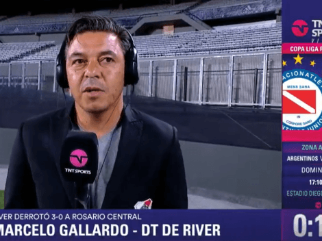 Gallardo imitó a Carrascal: la reacción del Colombiano con la 10 de River
