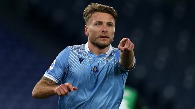 Ciro Immobile of Lazio