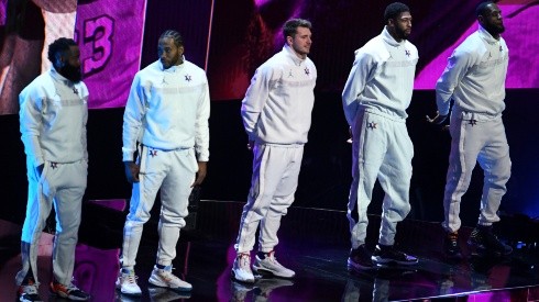 Team LeBron in 2020 All-Star Game. (Getty)